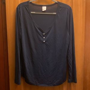 Blue Shirt with buttons